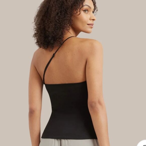 Modern Citizen  Tatiana Thin Strap One-Shoulder Top | Size S - Picture 3 of 7